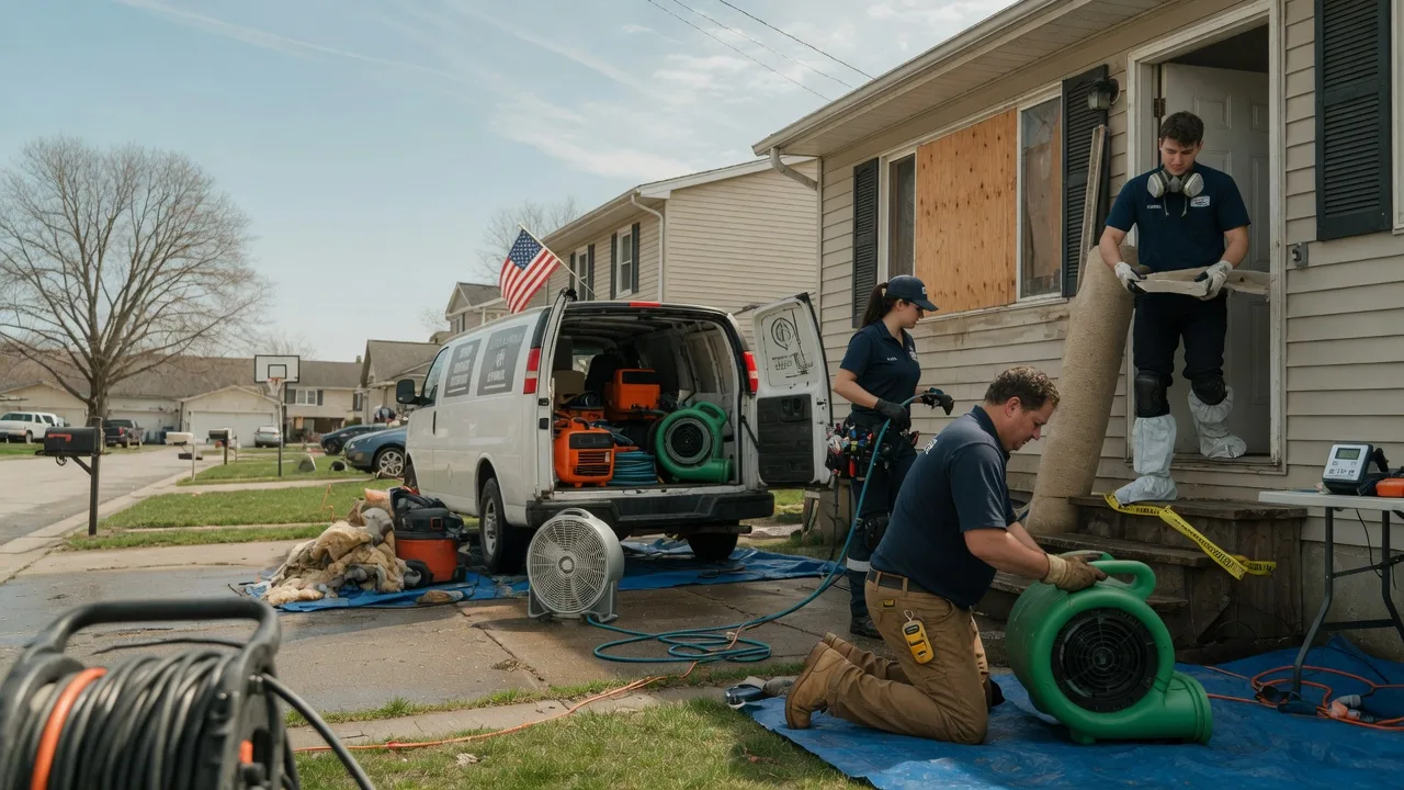 Water Damage Restoration in Bruin, PA near me